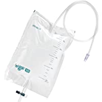 Bolsas de Noche de 2L Ugo (x10) - Bolsas de Drenaje de Orina-Bolsas Nocturnas de Catéter- T Tap o Lever Tap (Paquete de…